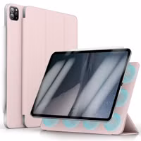imoshion Magnetic etui de téléphone portefeuille Apple iPad Pro 12.9 (2022) / Pro 12.9 (2021) / Pro 12.9 (2020) - Rose