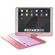 Accezz Étui de tablette Clavier QWERTY iPad 10.2 pouces (2019/2020/2021) / Air 5 (2022) / Air 4 (2020) / iPad Pro 10.5 (2017) - Rose Dorée