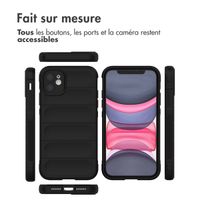 imoshion Coque arrière EasyGrip iPhone 11 - Noir