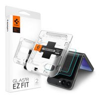 Spigen Protection d'écran en verre trempé GLAStR Fit 2 Paquets + Applicator Samsung Galaxy Z Flip 6 / Flip 7 FE