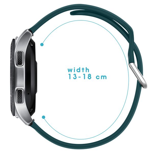 imoshion Bracelet silicone Garmin Vivoactive 4L - Vert foncé