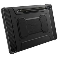 Spigen Coque tablette Rugged Armor Pro Samsung Galaxy Tab S9 FE - Noir