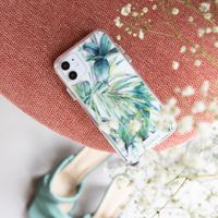 Selencia Coque très protectrice Zarya Fashion Samsung Galaxy S23 Plus - Green Jungle Leaves