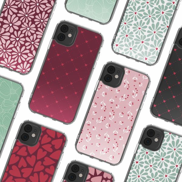 imoshion Coque Design Apple iPhone 11 - Crush Check Coral Dust