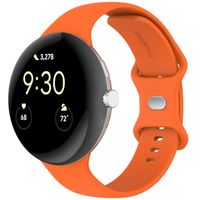 imoshion Bracelet en silicone Google Pixel Watch 3 - 45 mm - Taille S - Orange