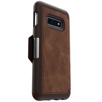 OtterBox Étui de téléphone Strada Samsung Galaxy S10e - Brun