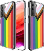 imoshion Coque Design Samsung Galaxy S21 FE - Rainbow flag