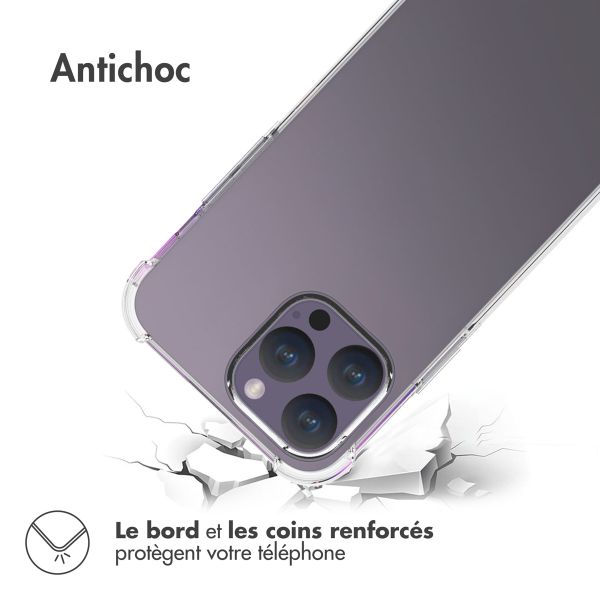 imoshion Coque antichoc iPhone 15 Pro Max - Transparent