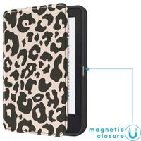 imoshion Slim Soft Sleepcover Kobo Clara 2E / Tolino Shine 4 - Leopard