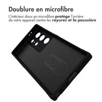 imoshion Coque arrière EasyGrip Samsung Galaxy S24 Ultra - Noir