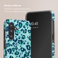Selencia Coque arrière Vivid Samsung Galaxy A26 - Wild Spots Light Blue
