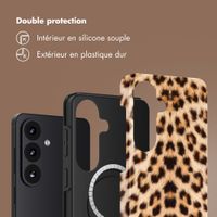 Selencia Coque arrière Vivid avec MagSafe Samsung Galaxy S26 - Wild Leo