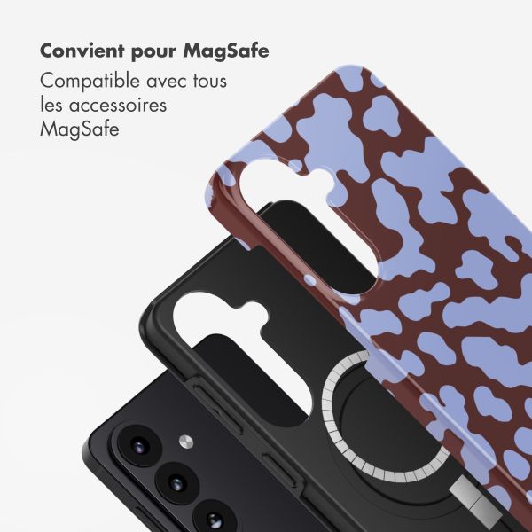 Selencia Coque arrière Vivid avec MagSafe Samsung Galaxy S26 - Moo'd Lavender Glow