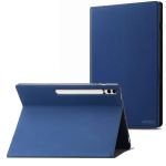 Accezz Housse Classic Tablet Stand Samsung Galaxy Tab S10 Plus / Tab S9 Plus / Tab S9 Plus FE  - Bleu foncé