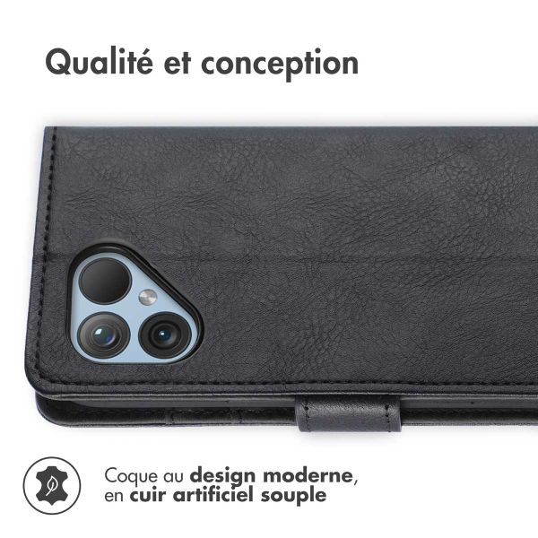 imoshion Étui de télephone portefeuille Fairphone 5 - Noir