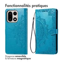 imoshion Etui de télephone Mandala OnePlus 15 - Turquoise