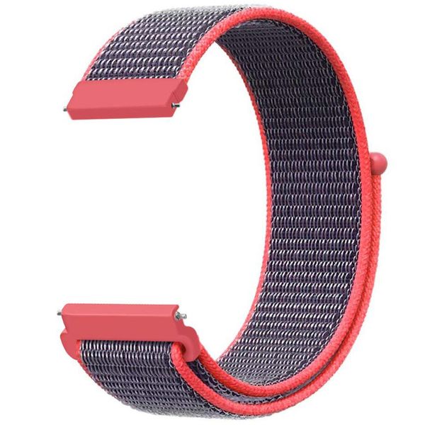 imoshion Bracelet en nylon Samsung Galaxy Watch 3 (45 mm) / Watch (46 mm) / Gear S3 Frontier / Gear S3 Classic (22 mm) - Rouge