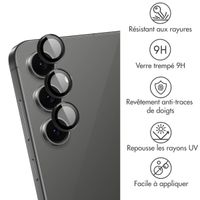 imoshion Protection d'objectif d'appareil photo (pack de 2) pour Samsung Galaxy S25 FE - Noir