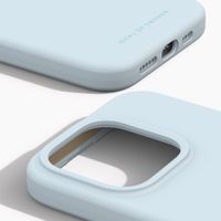 iDeal of Sweden Coque en silicone avec MagSafe Apple iPhone 15 Pro - Light Blue