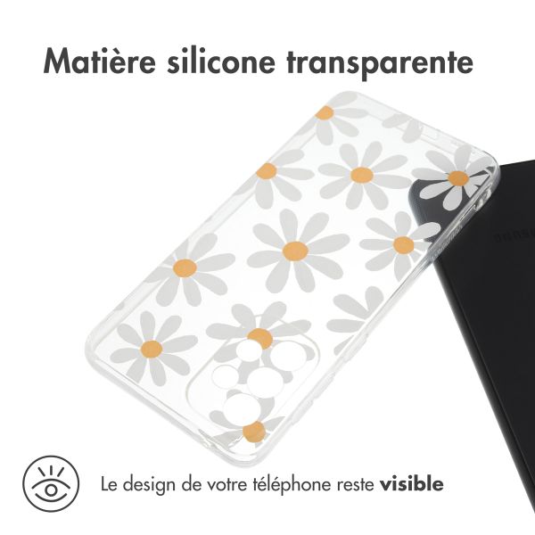 imoshion Coque Design Samsung Galaxy A33 - Daisy Flower