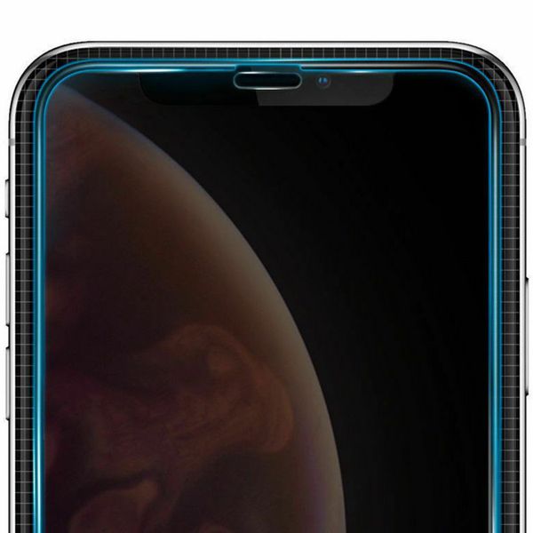 Spigen Protection d'écran en verre trempé GLAStR Apple iPhone Xs / X - Noir