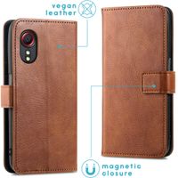 imoshion Étui de télephone portefeuille Samsung Galaxy Xcover 5 - Marron