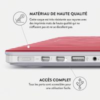 Burga Coque Rigide Apple MacBook Air 15 pouces (2023 / 2024 M3 / 2025 M4 / 2026 M5) - Strawberry Jam