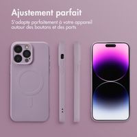 imoshion Coque Couleur avec MagSafe iPhone 14 Pro Max - Violet