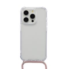 imoshion Coque avec dragonne Apple iPhone 15 Pro - Rose Gold