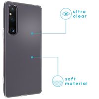 imoshion Coque silicone Sony Xperia 1V - Transparent