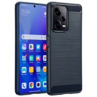 imoshion Coque Brushed Xiaomi Redmi Note 12 Pro / Xiaomi Poco X5 - Bleu foncé