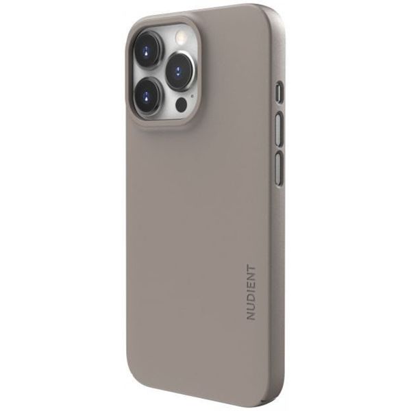 Nudient Coque Thin iPhone 13 Pro - Clay Beige