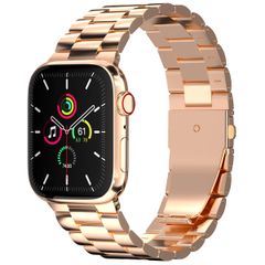 imoshion Bracelet en acier Apple Watch Series 1 á 11 / SE / Ultra (44/45/46/49 mm) - Rose Dorée