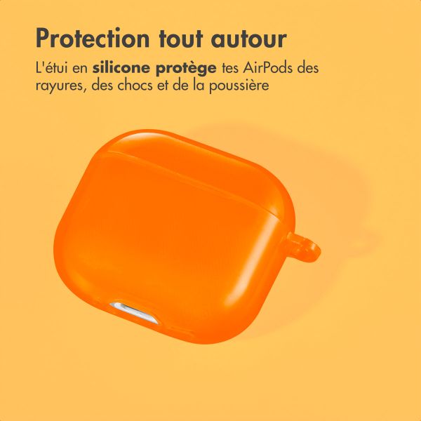 imoshion Coque Néon Apple AirPods 4 - Orange