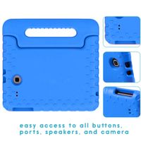 Coque kidsproof avec poignée Samsung Galaxy Tab E 9.6 - Bleu