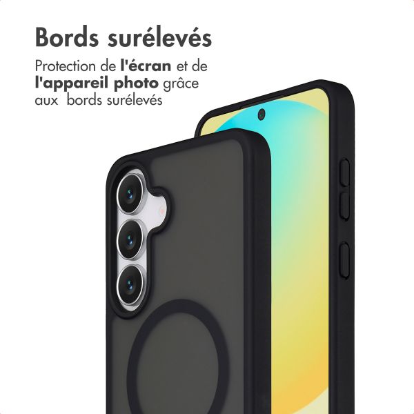 imoshion Coque Color Guard avec MagSafe Samsung Galaxy S25 FE - Noir