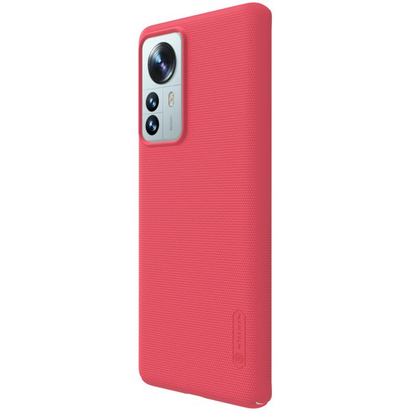 Nillkin Coque Super Frosted Shield Xiaomi 12 Pro - Rouge