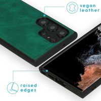 imoshion Etui de télephone luxe 2-en-1 amovible Samsung Galaxy S23 Ultra - Vert foncé