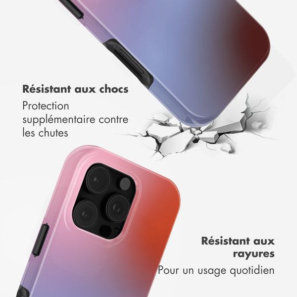 Selencia Coque arrière Vivid avec MagSafe Apple iPhone 16 Pro Max - Gradient Soft Blush