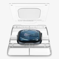 Spigen Protection d'écran EliteShield EZ Fit avec applicateur Apple Watch Series 10 / 11 - 46 mm - Transparent