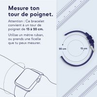 Uniq Bracelet tressé Aspen Apple Apple Watch Series 1 á 9 / SE (38/40/41 mm) | Series 10 (42 mm) - Vert Cyprès