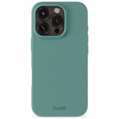 Holdit Coque Silicone Apple iPhone 16 Pro - Moss Green
