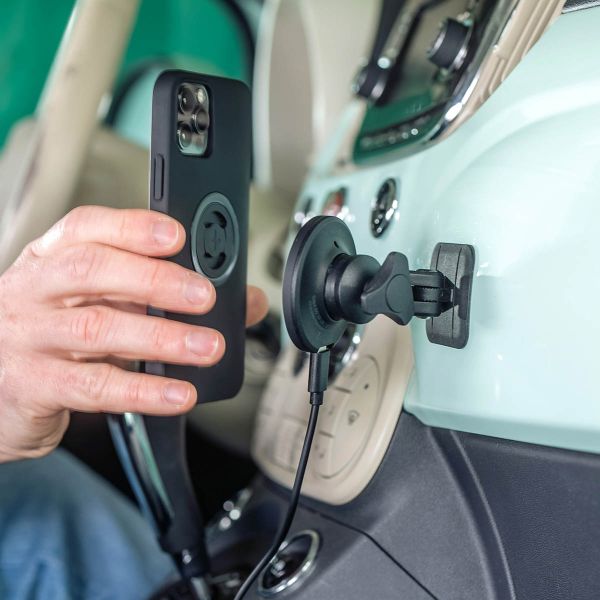 SP Connect SP Charging Adhesive Mount Pro SPC+ - Support de téléphone auto-adhésif avec fonction de charge - Convient aux coques SPC+ - Noir