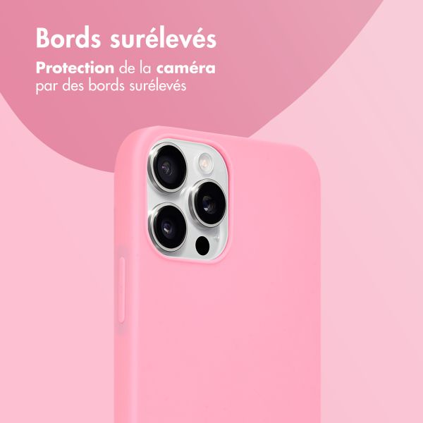 imoshion Coque Couleur Apple iPhone 12 (Pro) - Bubblegum Pink