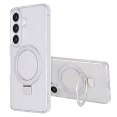 Accezz Coque Ring Stand avec MagSafe Samsung Galaxy S26 - Transparent