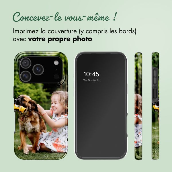 Concevez votre propre coque Tough avec MagSafe Apple iPhone 17 Pro - Blanc