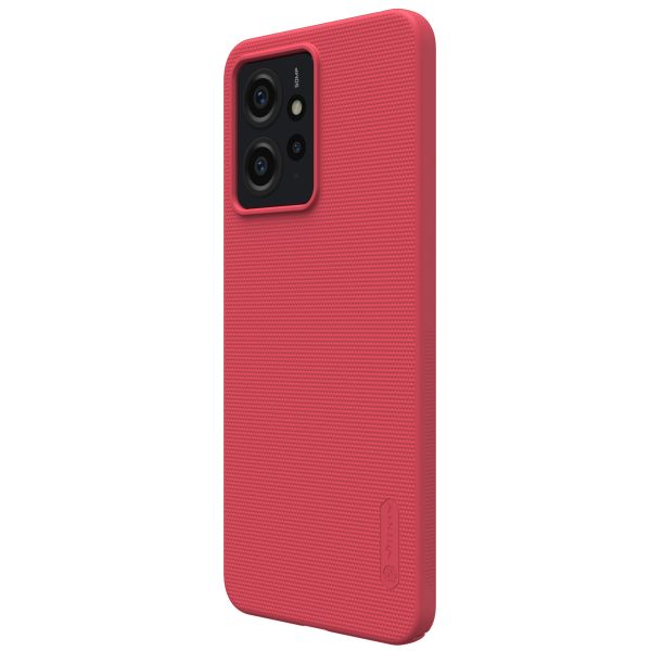 Nillkin Coque Super Frosted Shield pour Xiaomi Redmi Note 12 4G - Rouge