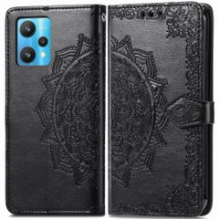 imoshion Etui de téléphone portefeuille Mandala Realme 9 Pro Plus - Noir