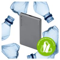 dbramante1928 Powerbank Re-charge 5.000 mAh - Batterie externe sans fil - Gris