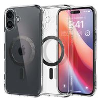 Spigen Coque Ultra Hybrid MagSafe Apple iPhone 16 - Carbon Fiber